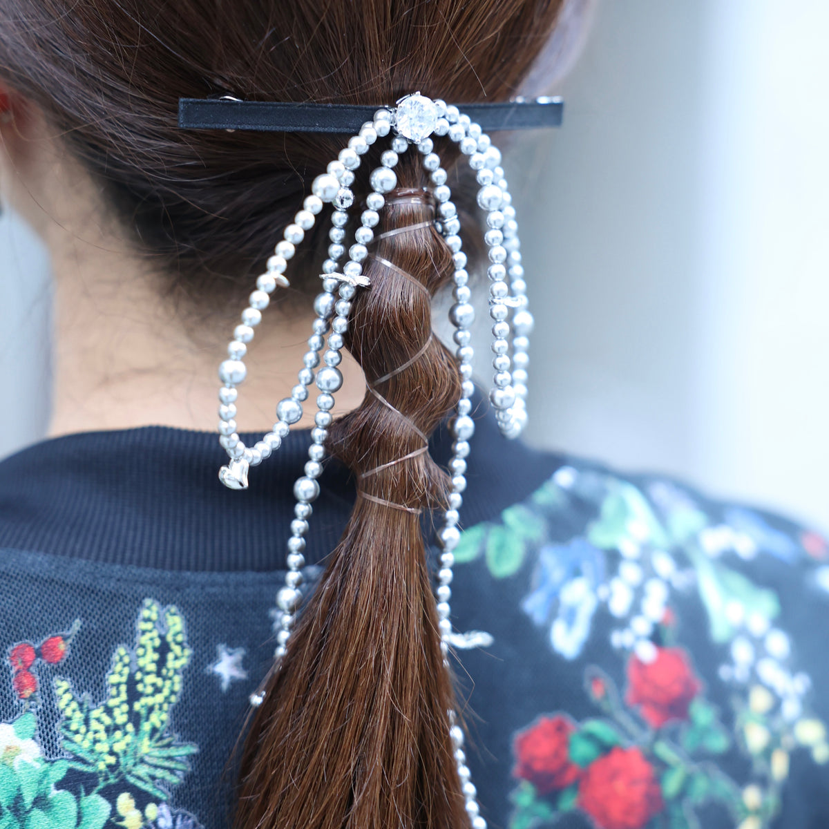 2027SS【1月末〜2月上旬お届け予定】F-AC-01 『Miki Aizawa×FURUMAU』Ribbon barrette 【全2色】