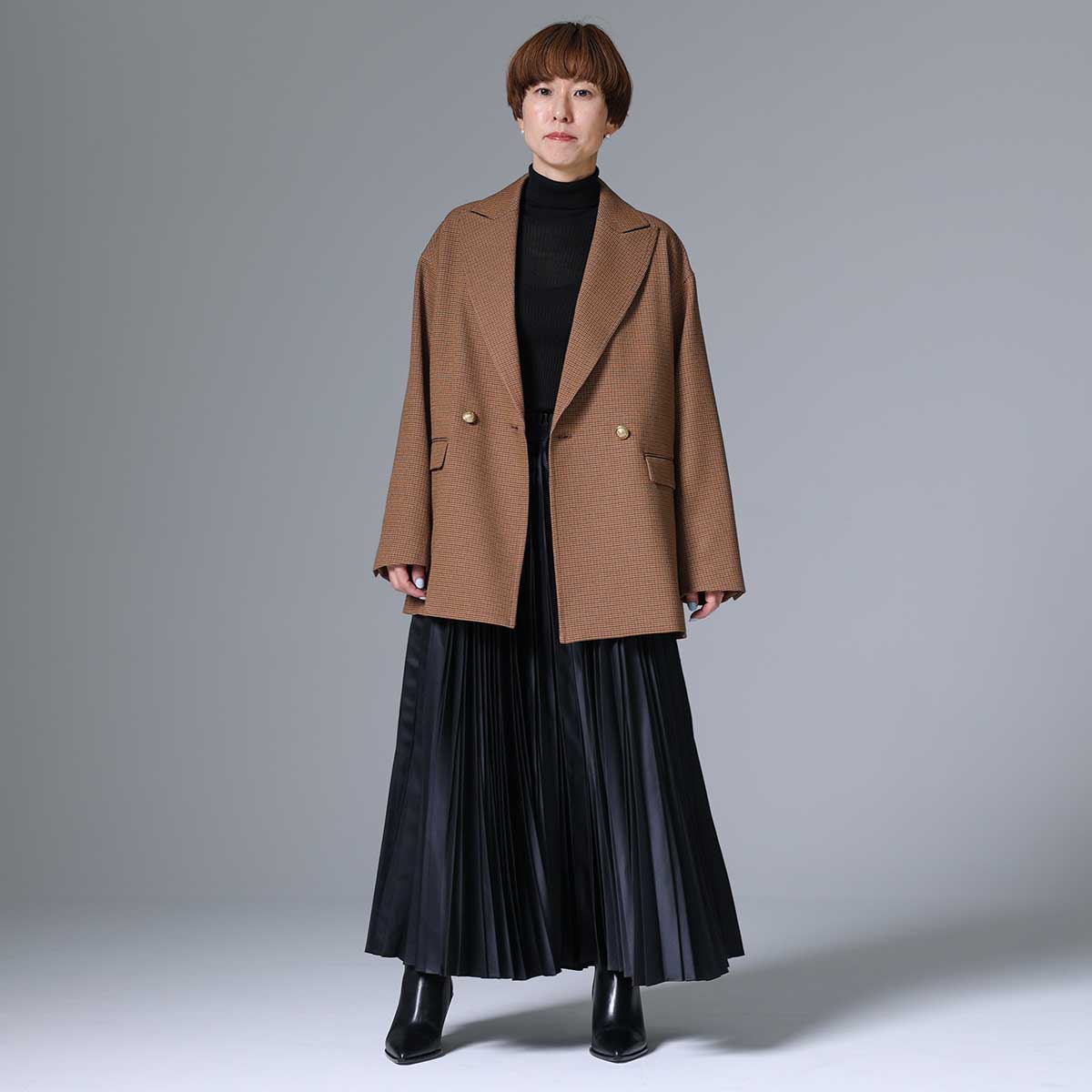 9月下旬~10月上旬お届け予定 F-JK-05 「Function worsted」Relax tailored jacket