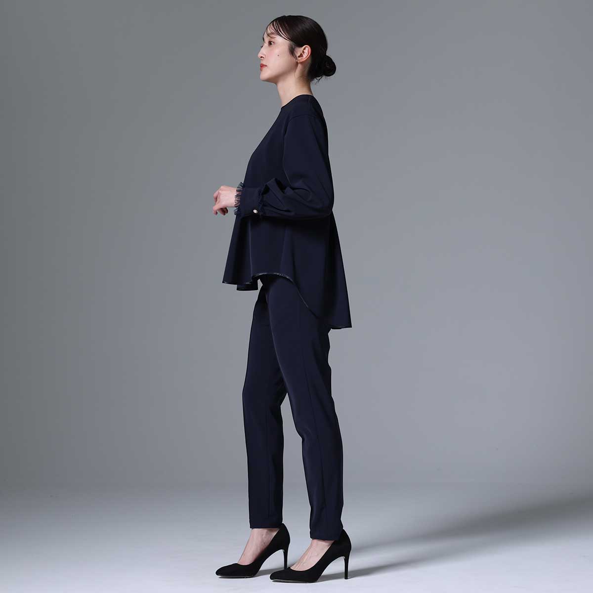 9月下旬~10月上旬お届け予定 F-PT-04「Technical double cloth」 Tapered pants
