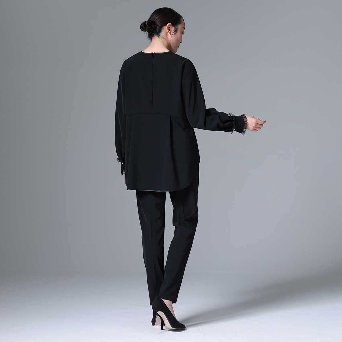 9月下旬~10月上旬お届け予定 F-PT-04「Technical double cloth」 Tapered pants