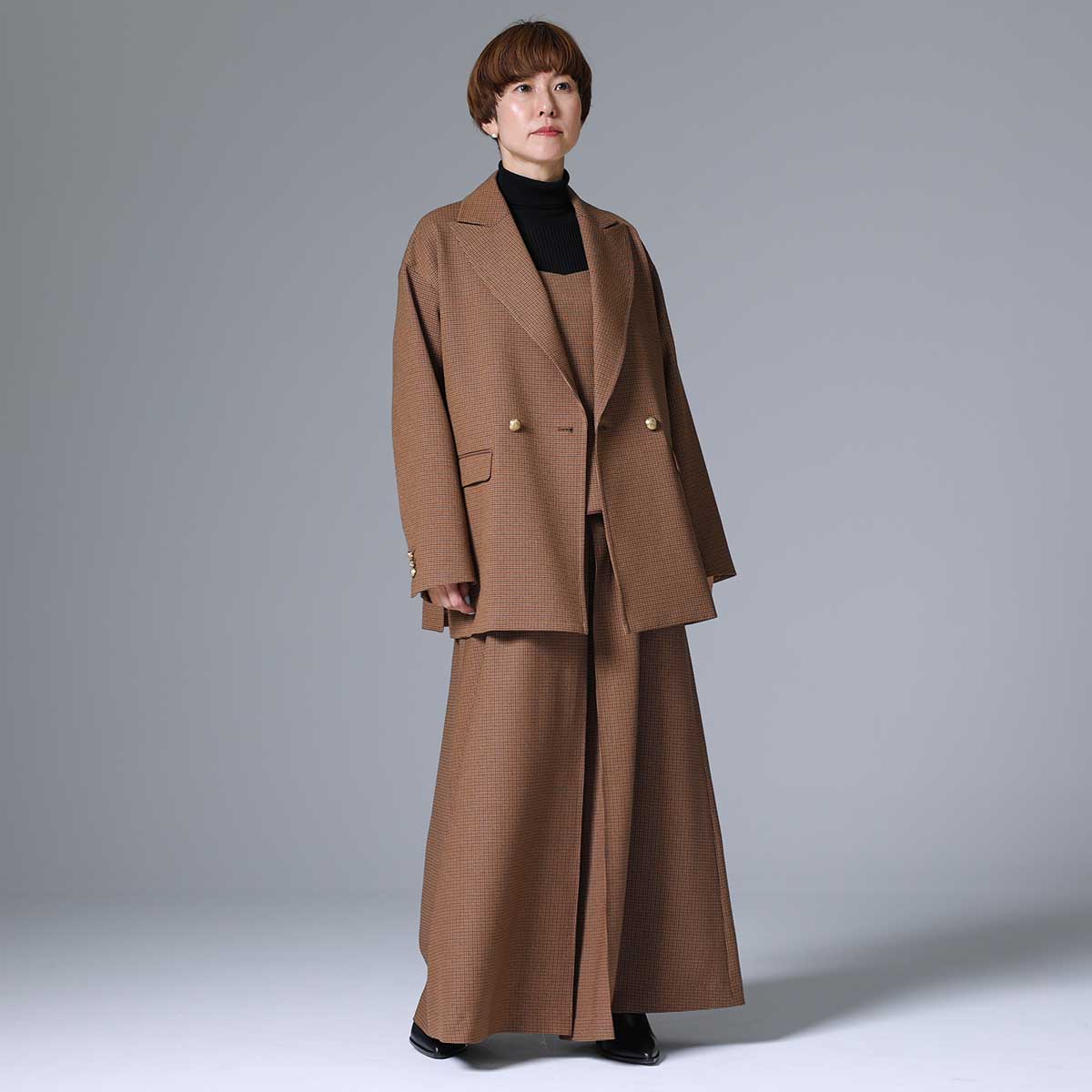 9月下旬~10月上旬お届け予定 F-JK-05 「Function worsted」Relax tailored jacket