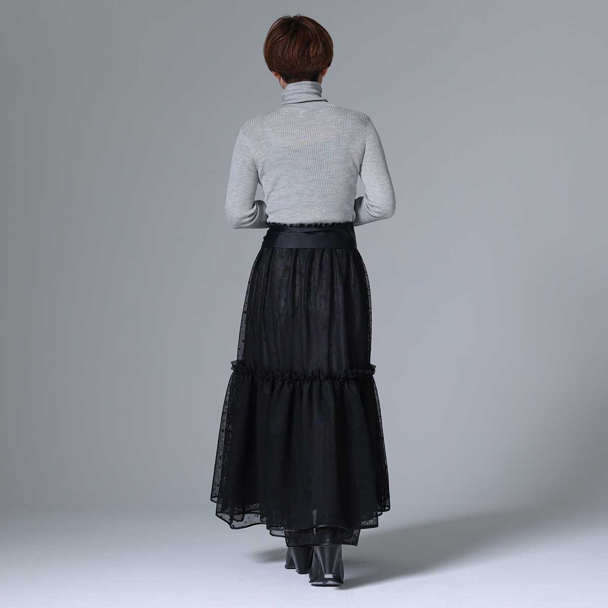 C-BL-83 Robin flower blouse WHITE