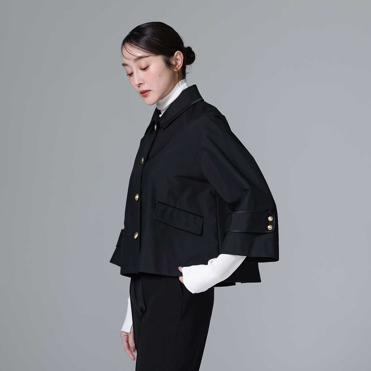 8月下旬~9月上旬お届け予定 F-JK-01B 「Three layer」Short blouson