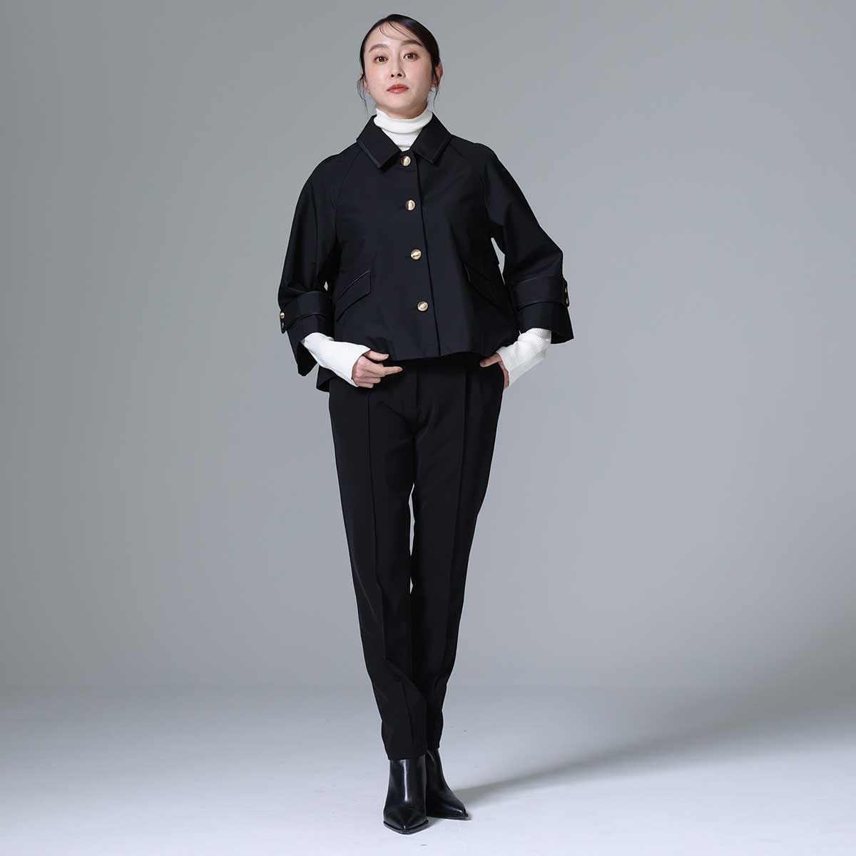 8月下旬~9月上旬お届け予定 F-JK-01B 「Three layer」Short blouson