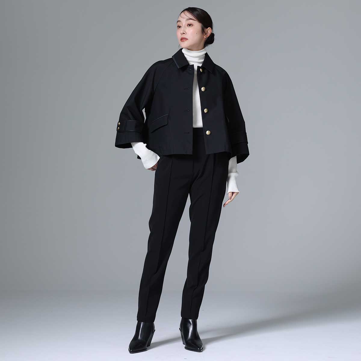 8月下旬~9月上旬お届け予定 F-JK-01B 「Three layer」Short blouson