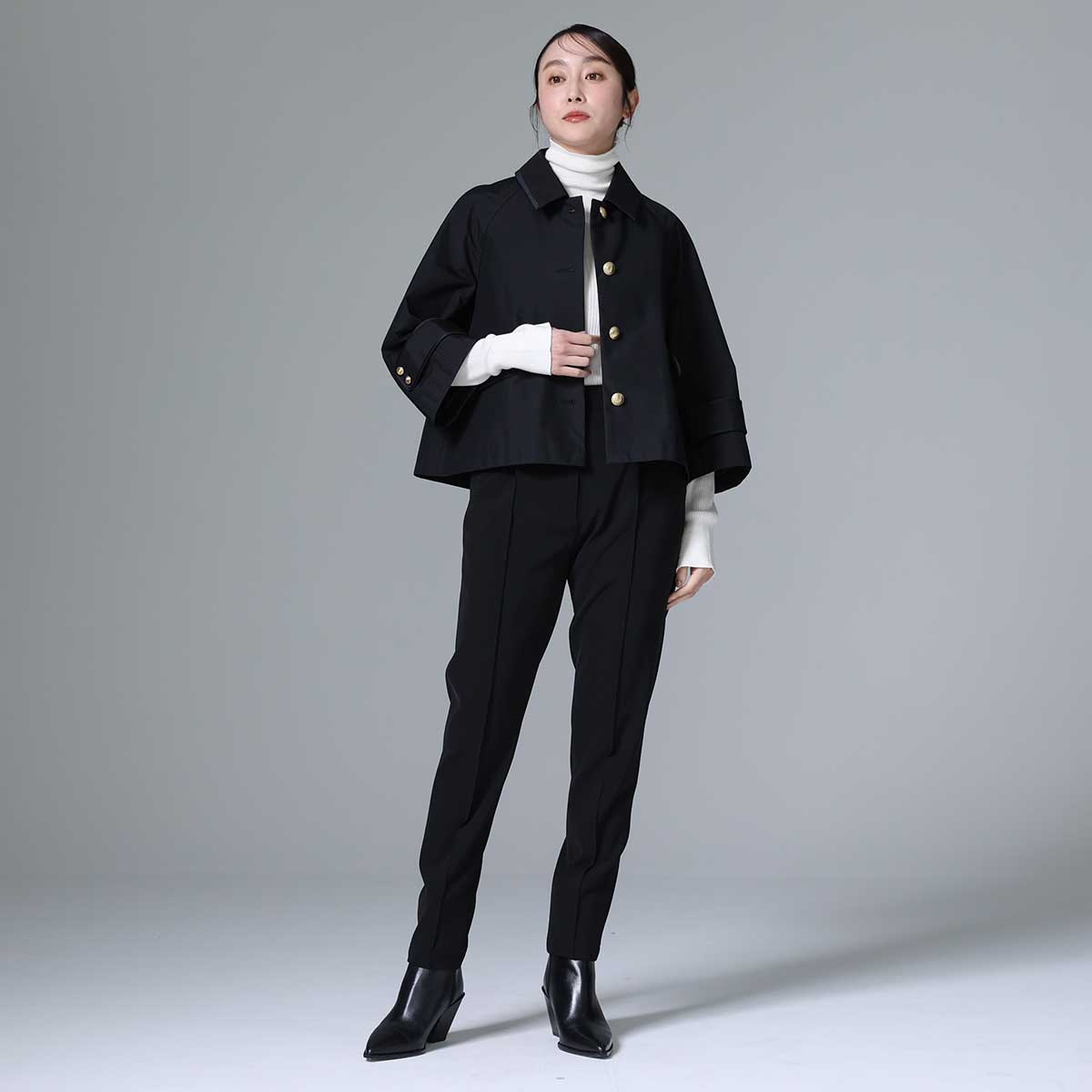 8月下旬~9月上旬お届け予定 F-JK-01B 「Three layer」Short blouson