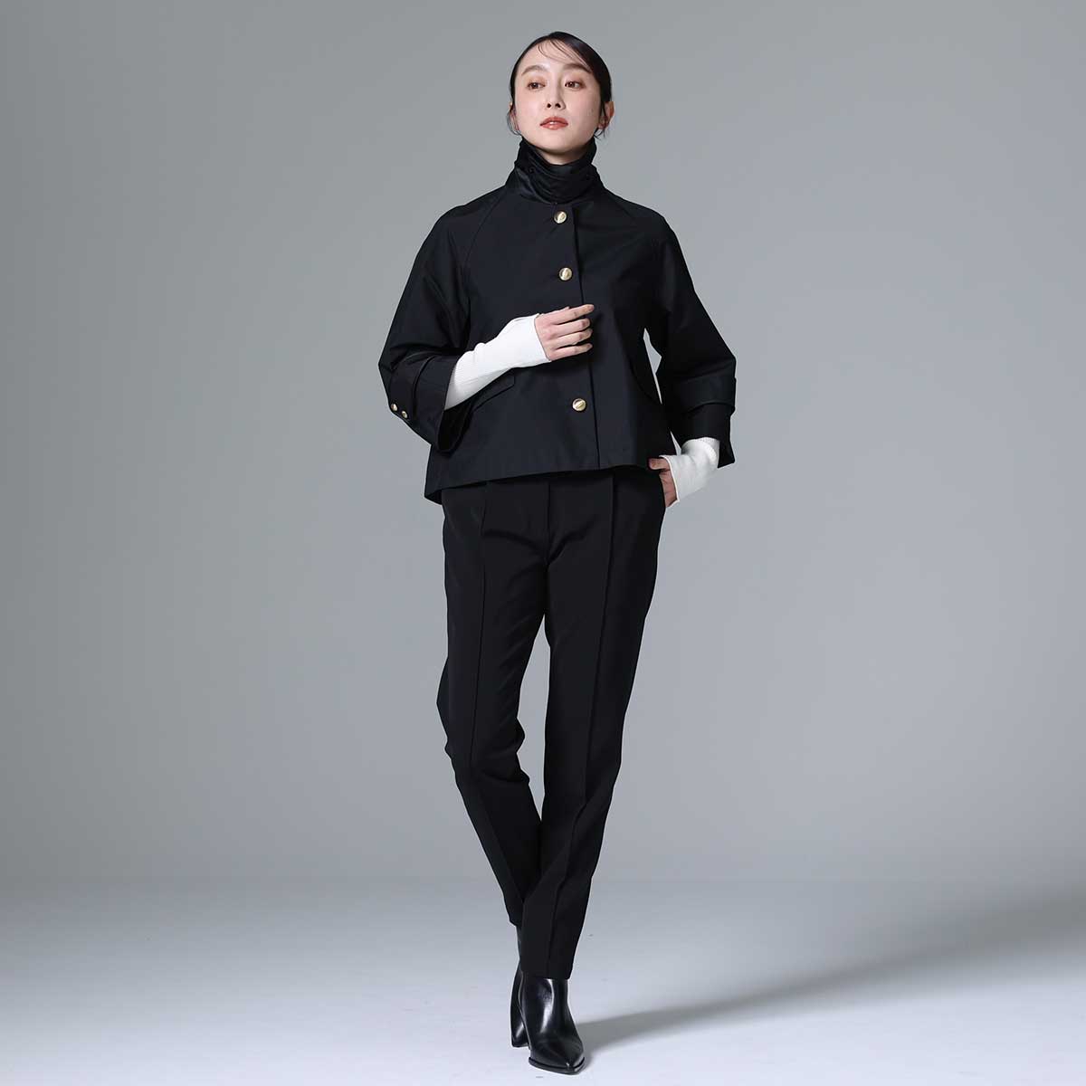 8月下旬~9月上旬お届け予定 F-JK-01B 「Three layer」Short blouson