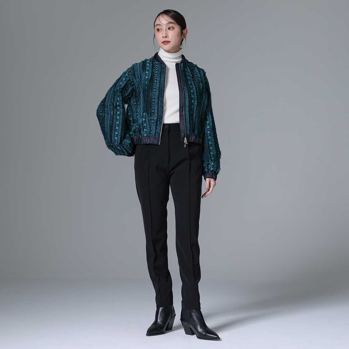 9月下旬~10月上旬お届け予定 F-JK-07「Tyrol Feather」 Bomber jacket
