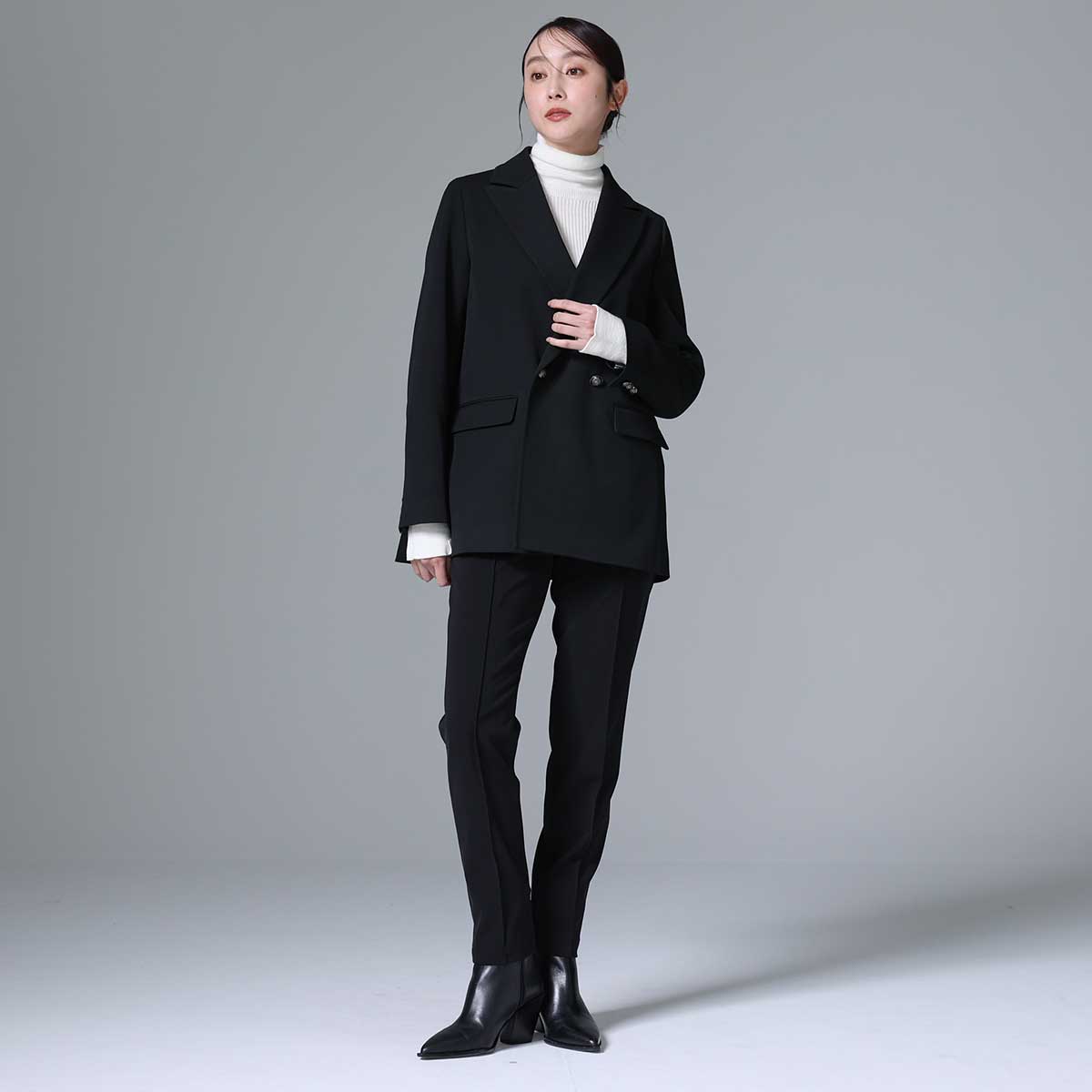 9月下旬~10月上旬お届け予定 F-JK-05 「Function worsted」Relax tailored jacket