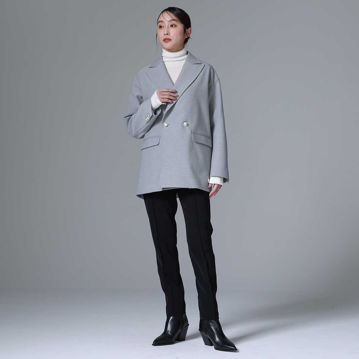 9月下旬~10月上旬お届け予定 F-JK-05 「Function worsted」Relax tailored jacket