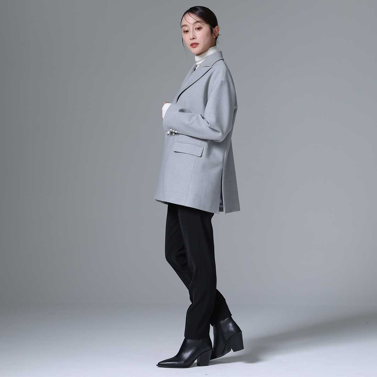 9月下旬~10月上旬お届け予定 F-JK-05 「Function worsted」Relax tailored jacket