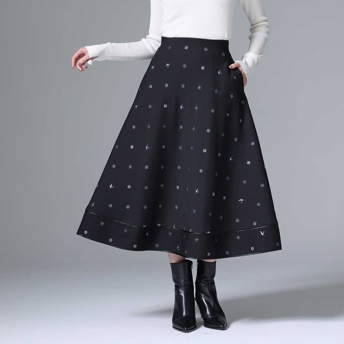 10月下旬~11月上旬お届け予定 F-SK-01H「The Happy Prince」 Circular skirt