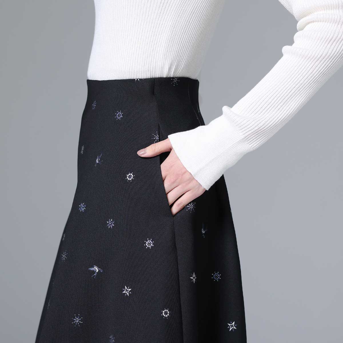10月下旬~11月上旬お届け予定 F-SK-01H「The Happy Prince」 Circular skirt