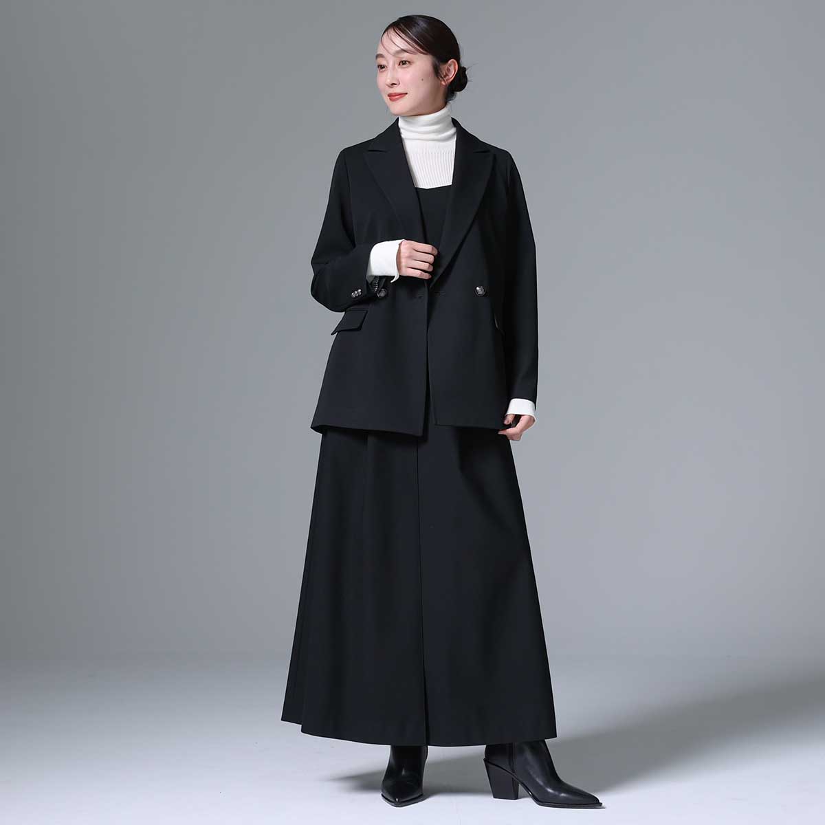 9月下旬~10月上旬お届け予定 F-JK-05 「Function worsted」Relax tailored jacket