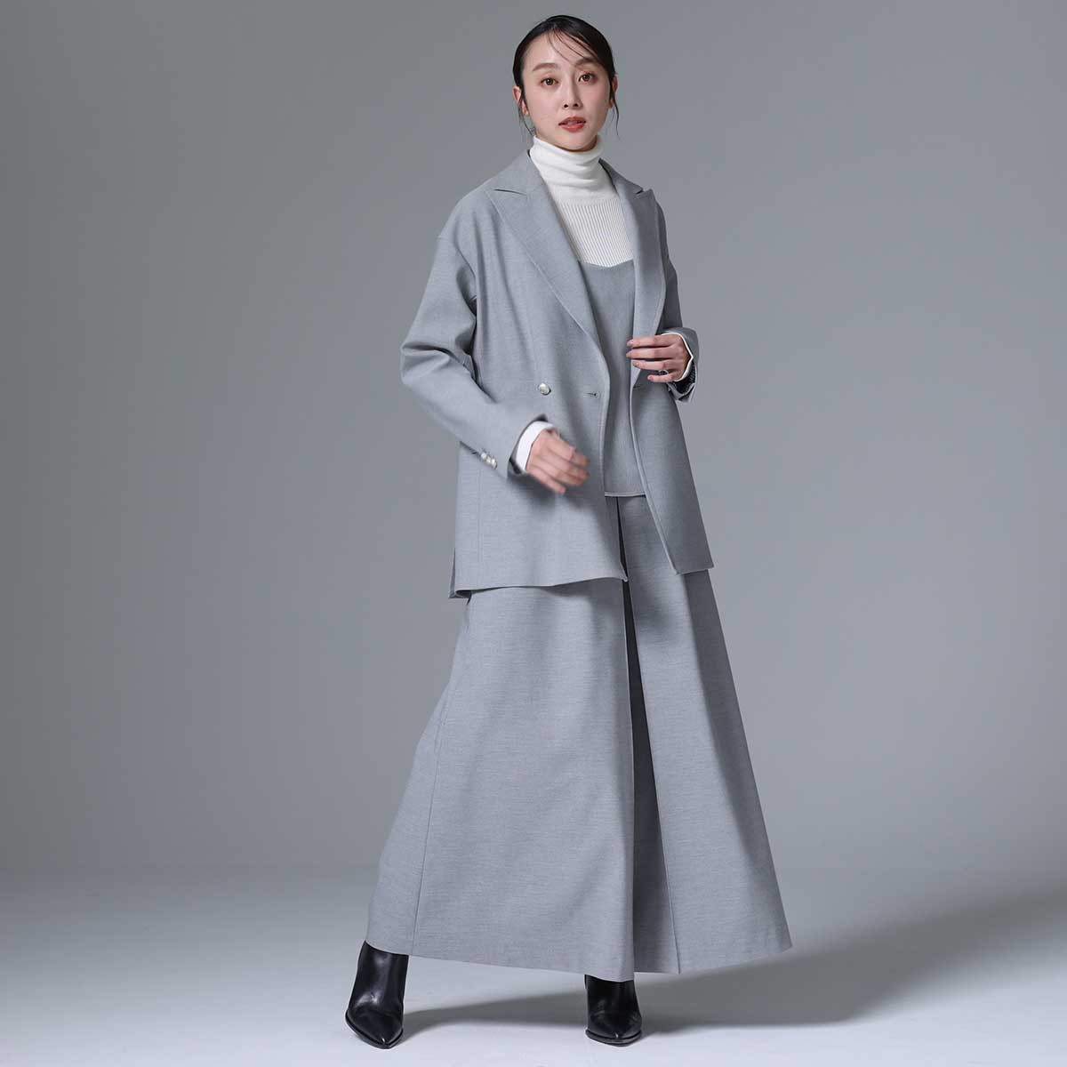 9月下旬~10月上旬お届け予定 F-JK-05 「Function worsted」Relax tailored jacket
