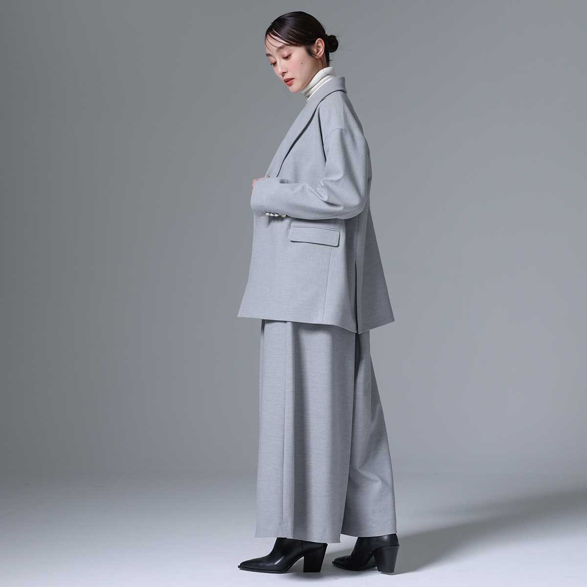9月下旬~10月上旬お届け予定 F-JK-05 「Function worsted」Relax tailored jacket
