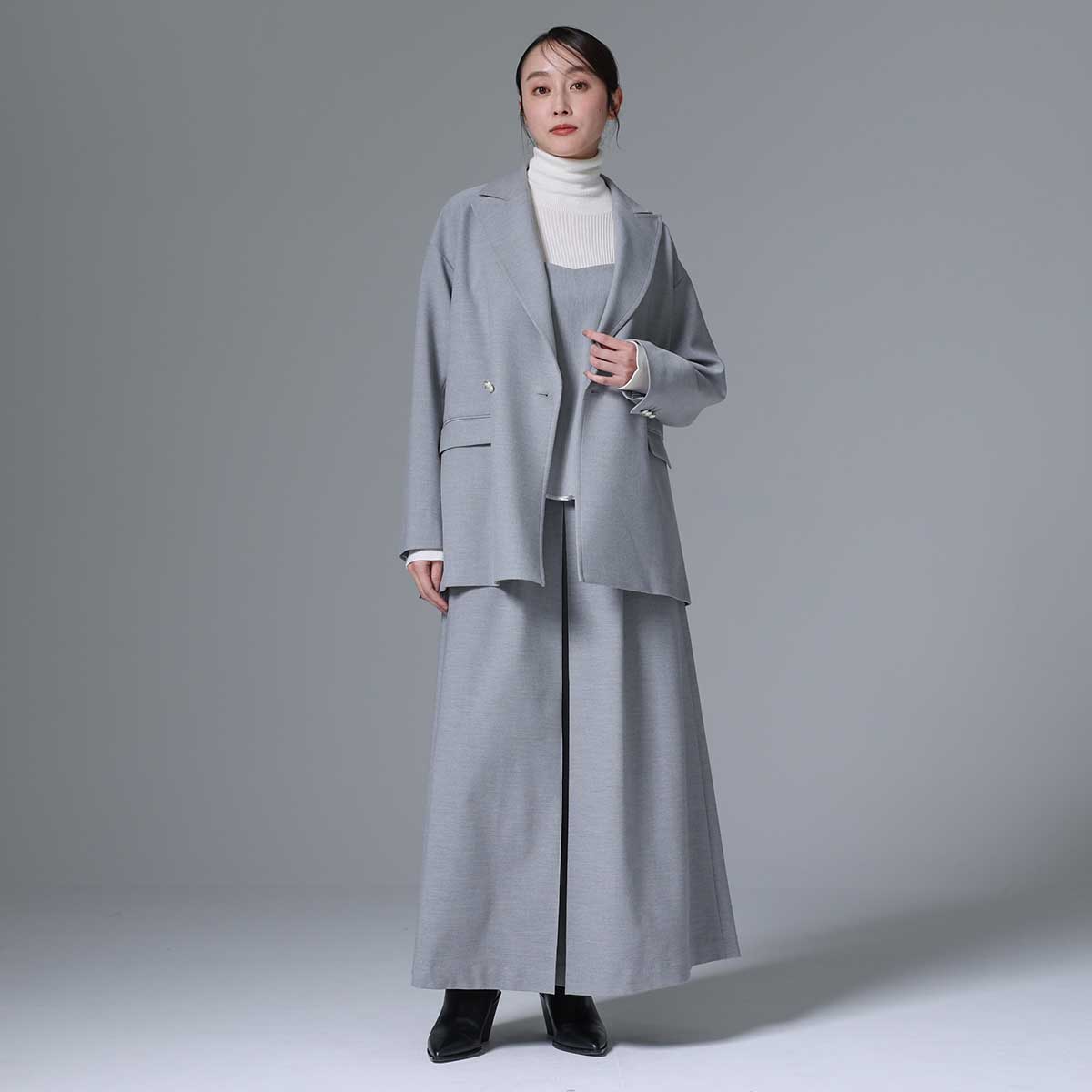 9月下旬~10月上旬お届け予定 F-JK-05 「Function worsted」Relax tailored jacket