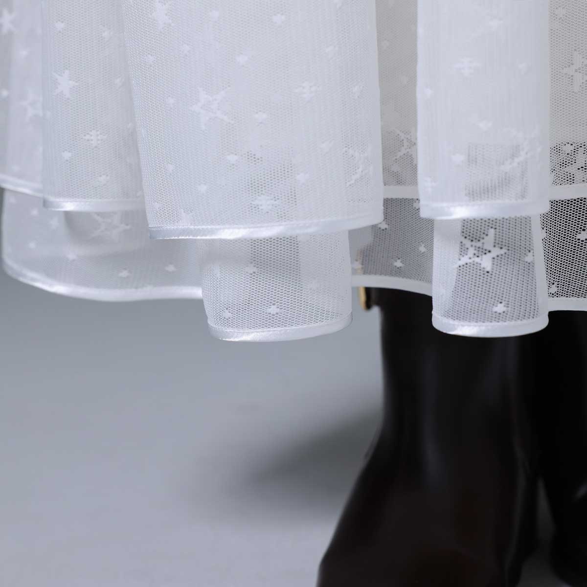 C-BL-83 Robin flower blouse WHITE