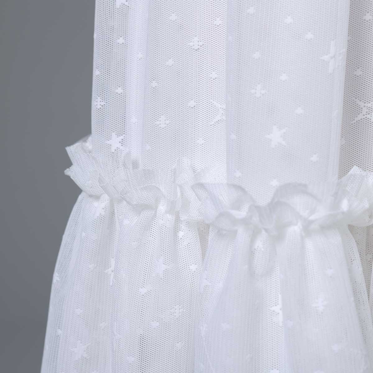 C-BL-83 Robin flower blouse WHITE