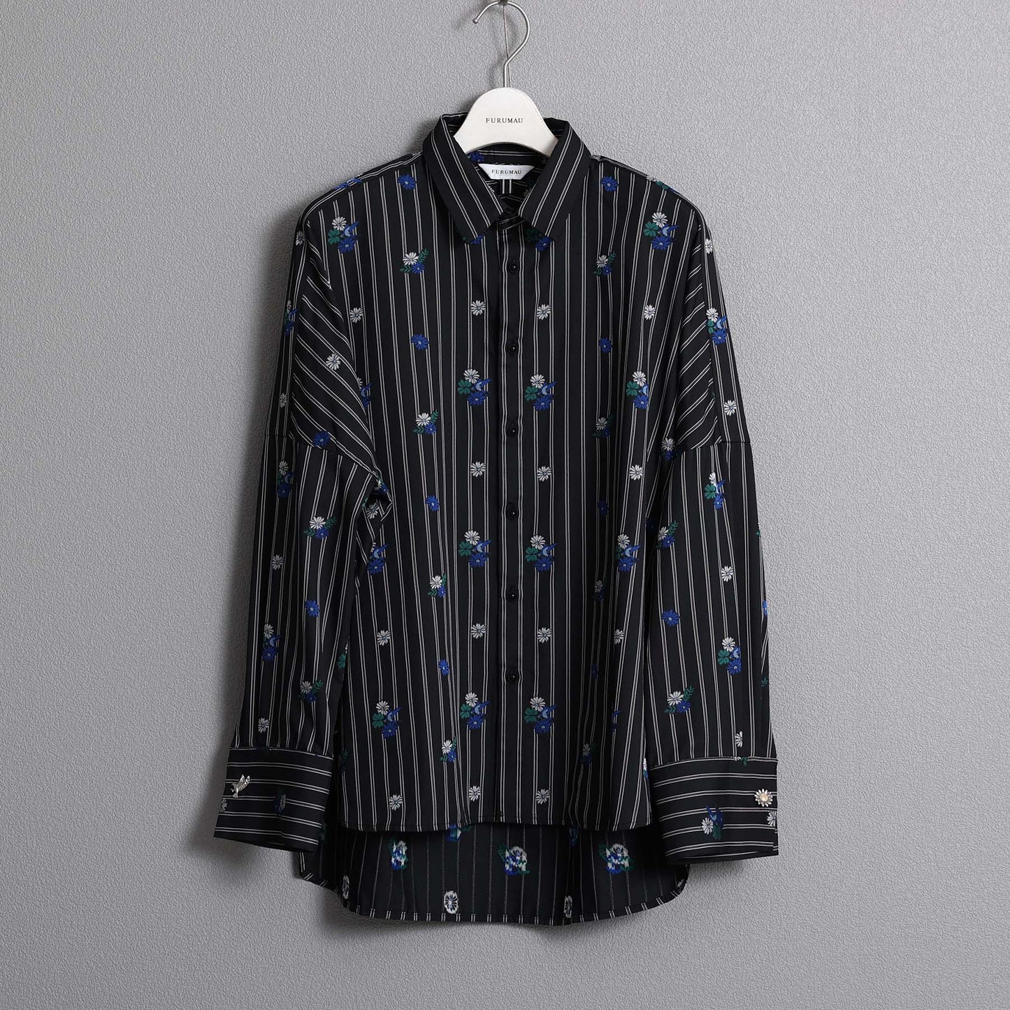 2026AW【10月下旬お届け予定】 F-SH-05「Robin stripe」Cuff links shirt【全3色】