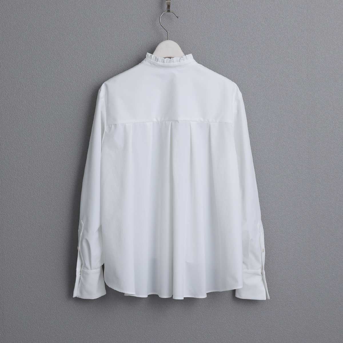 C-BL-83 Robin flower blouse WHITE