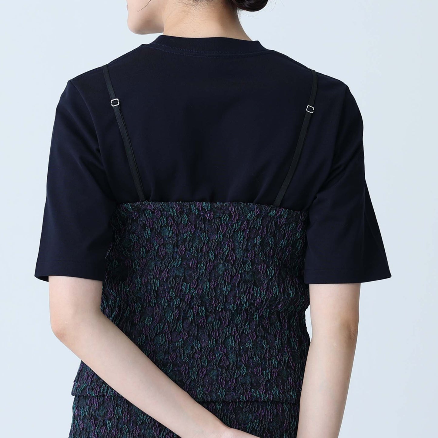 F-BL-04「Fortuna」Bustier BLACK MULTI