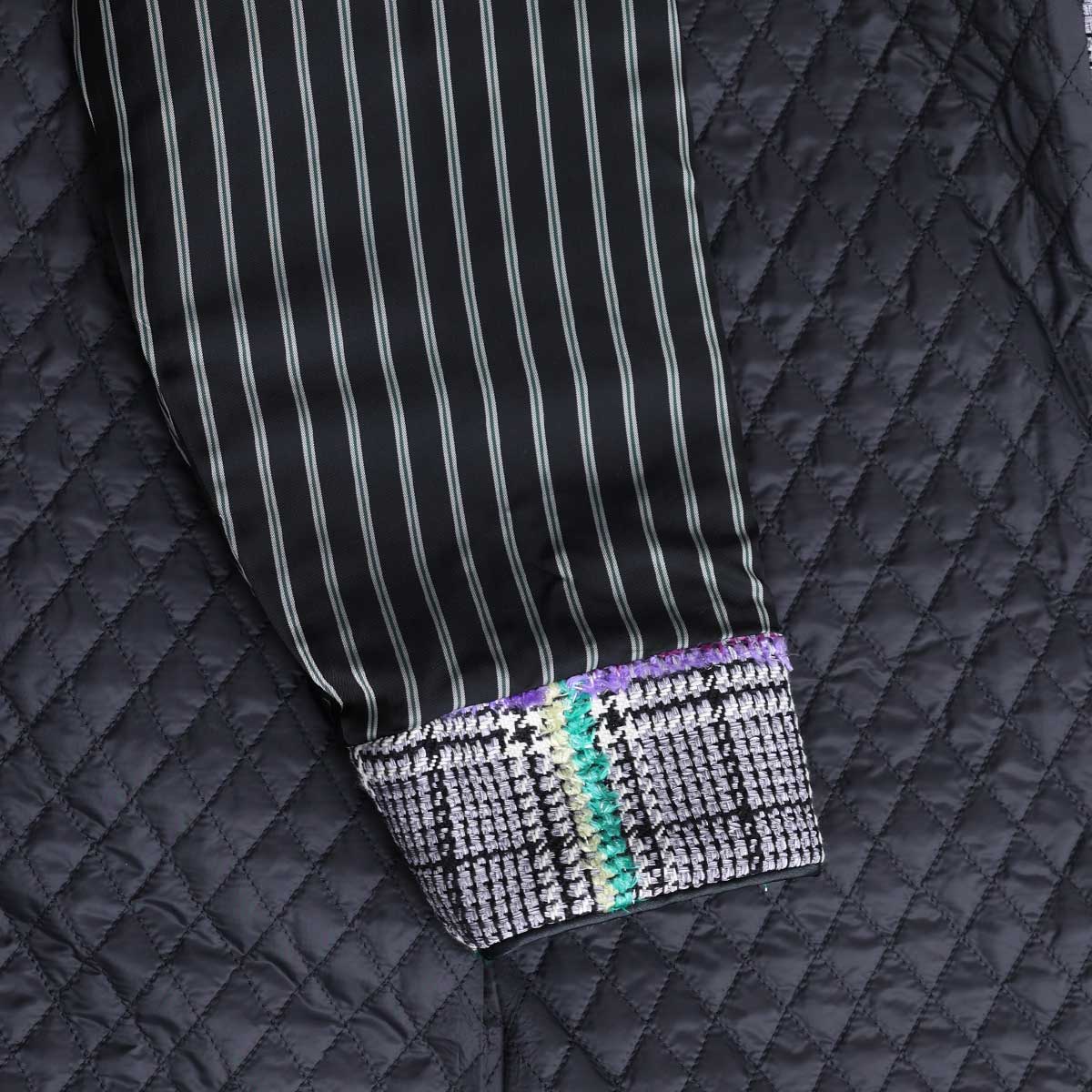 11月下旬~12月上旬お届け予定 F-JK-02 「Feather over plaid」Over chester coat