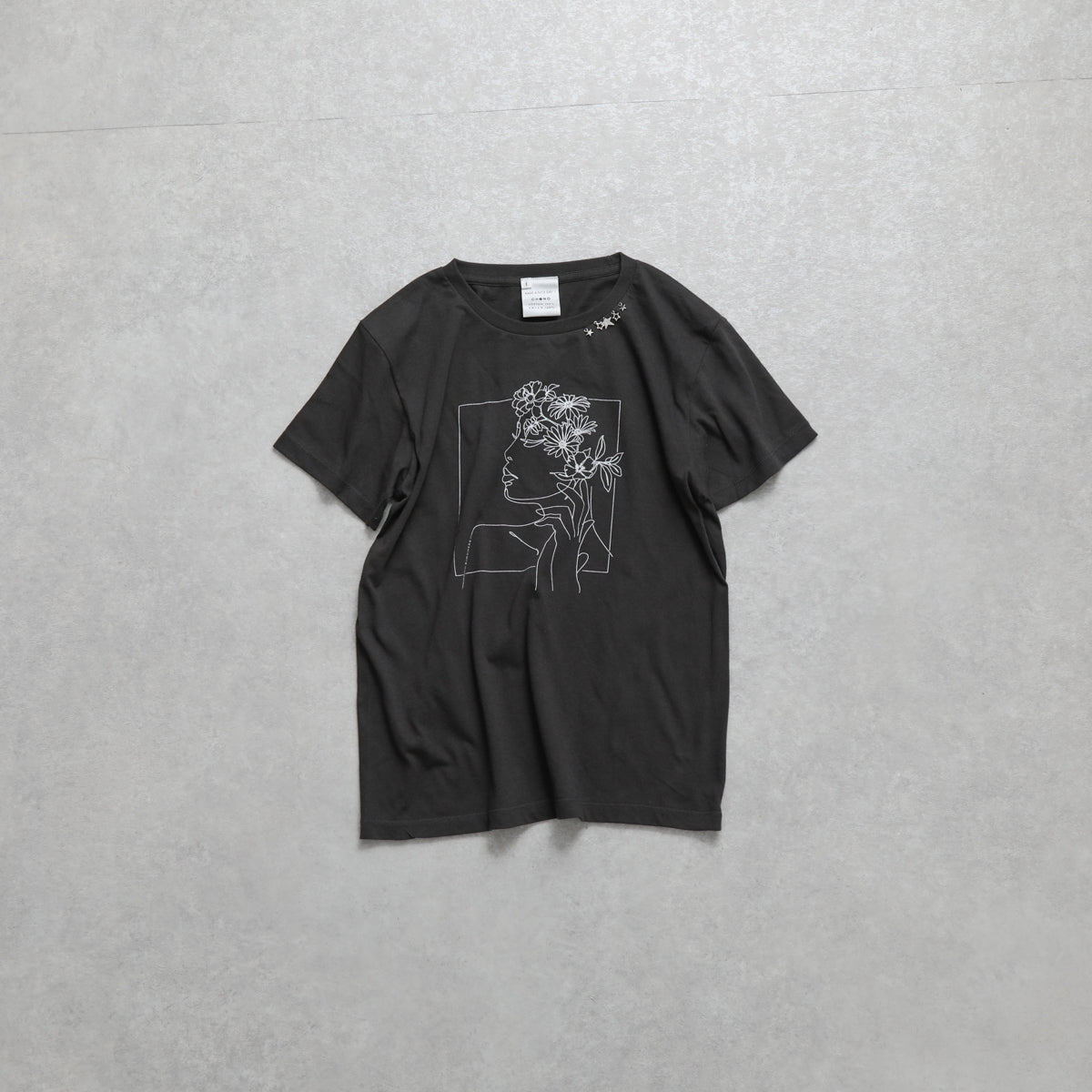 C-PT-54“玛丽提花”休闲裤BLACK×ECRU