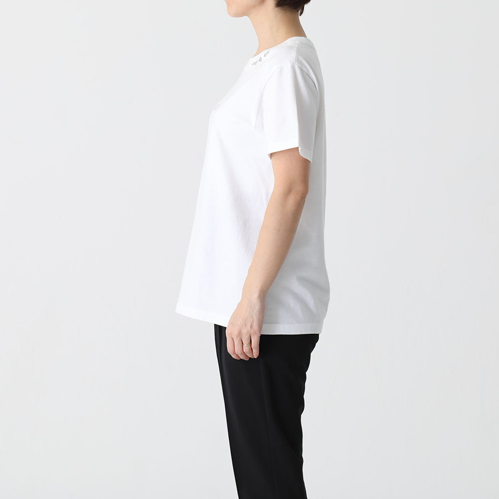 C-PT-54 “Mary jacquard” Easy pants BLACK×ECRU