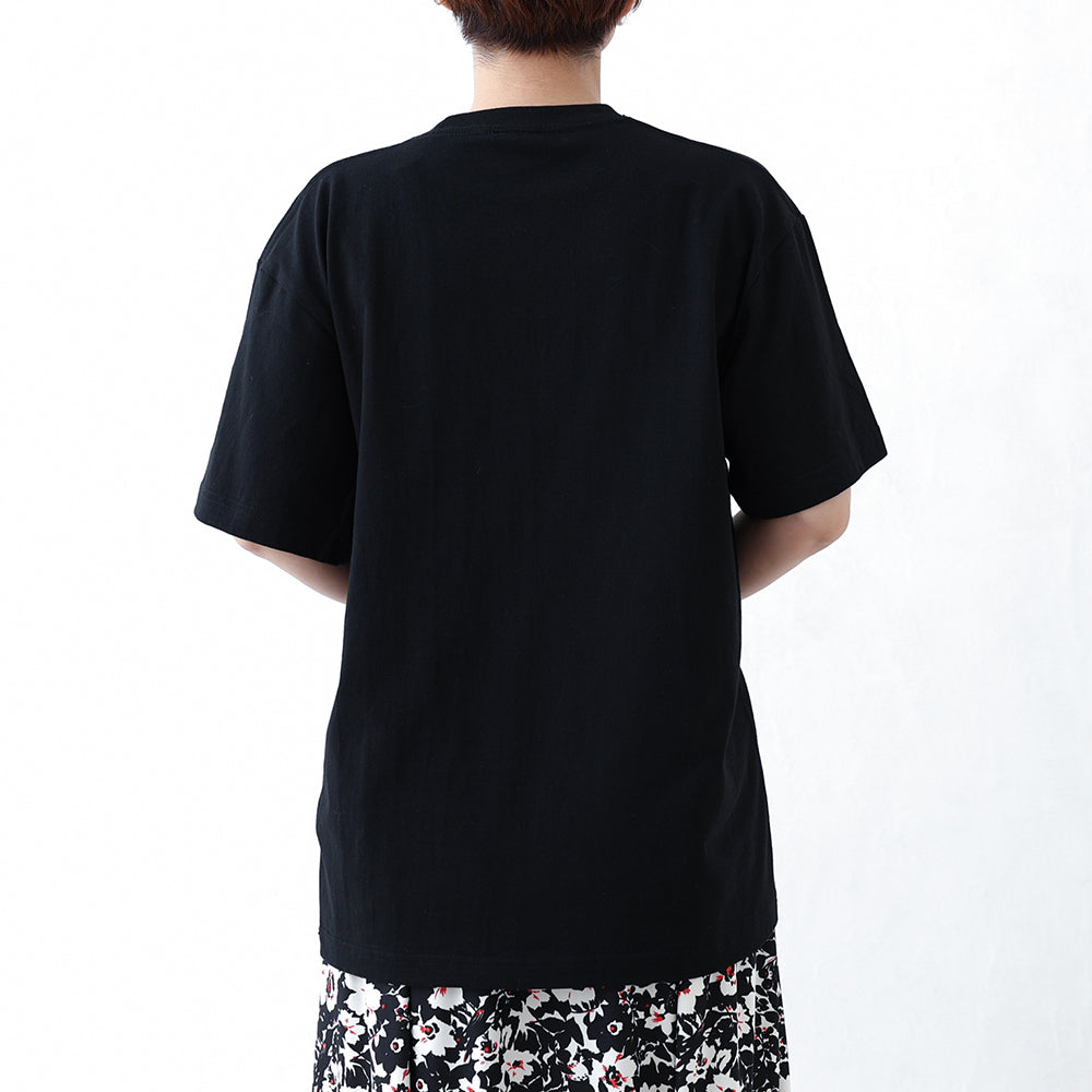 C-PT-54 “Mary jacquard” Easy pants BLACK×ECRU