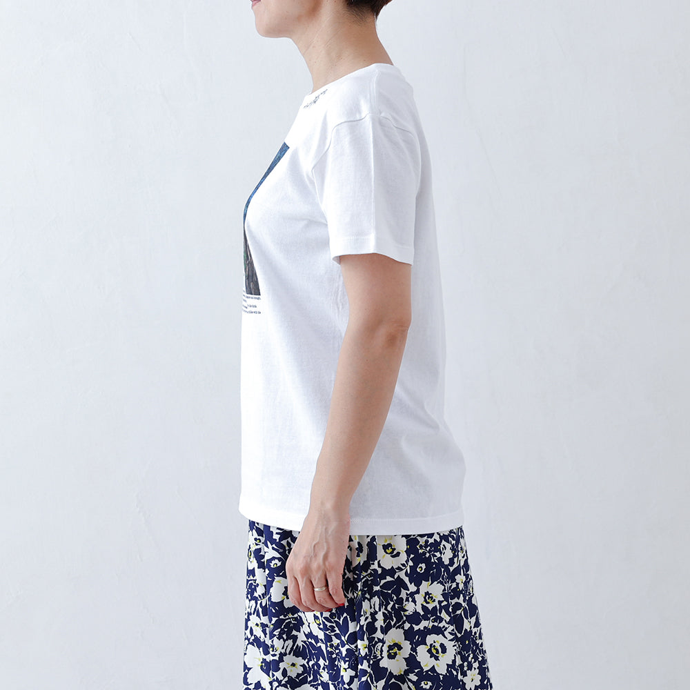 C-PT-54 “Mary jacquard” Easy pants BLACK×ECRU