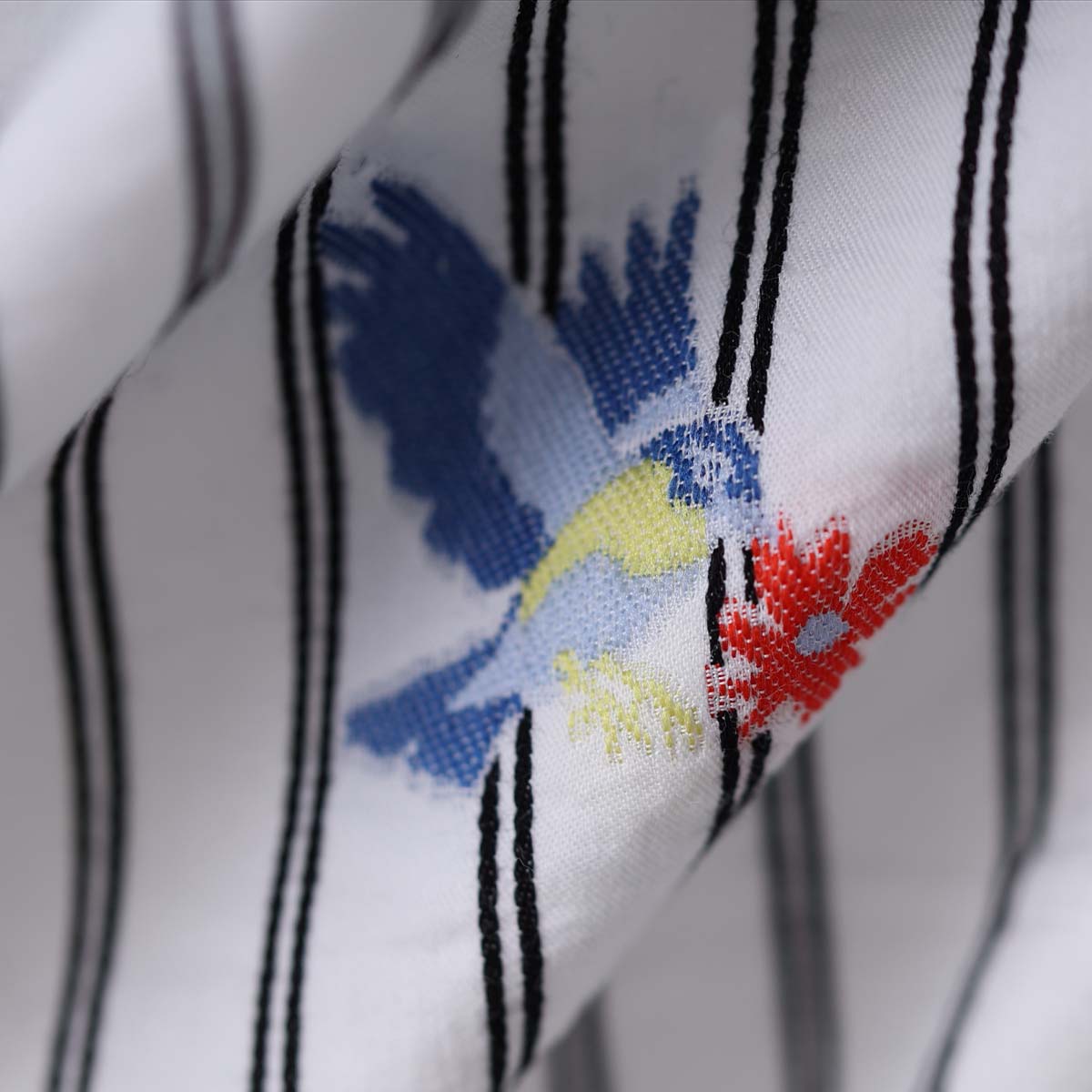 C-SH-06 『Robin stripe』 Relax shirts WHITE