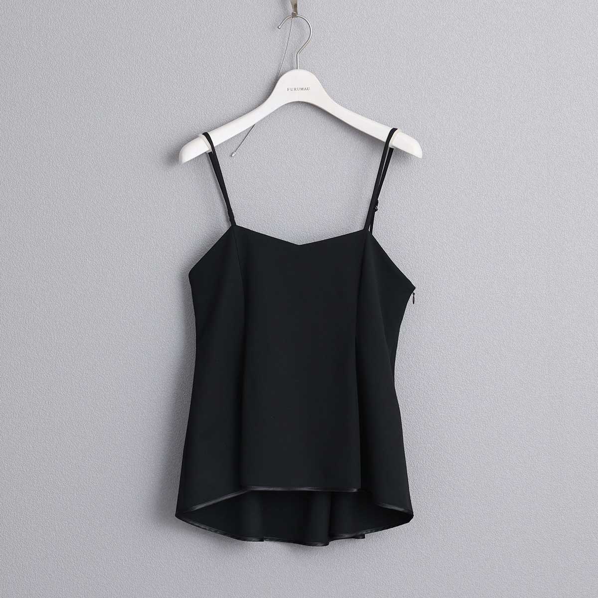 8月下旬~9月上旬お届け予定 F-BL-01 「Worsted twill」Camisole blouse