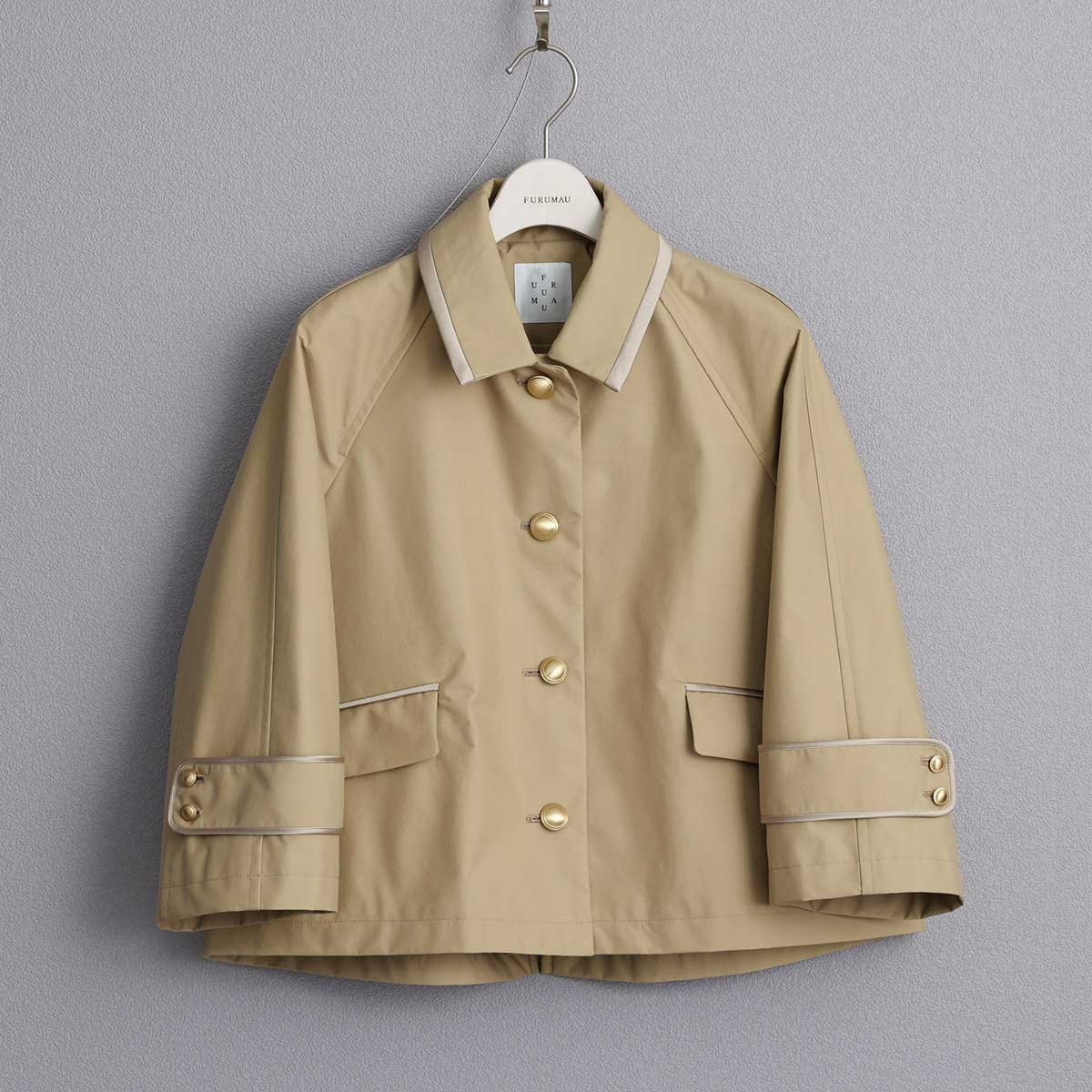 8月下旬~9月上旬お届け予定 F-JK-01B 「Three layer」Short blouson