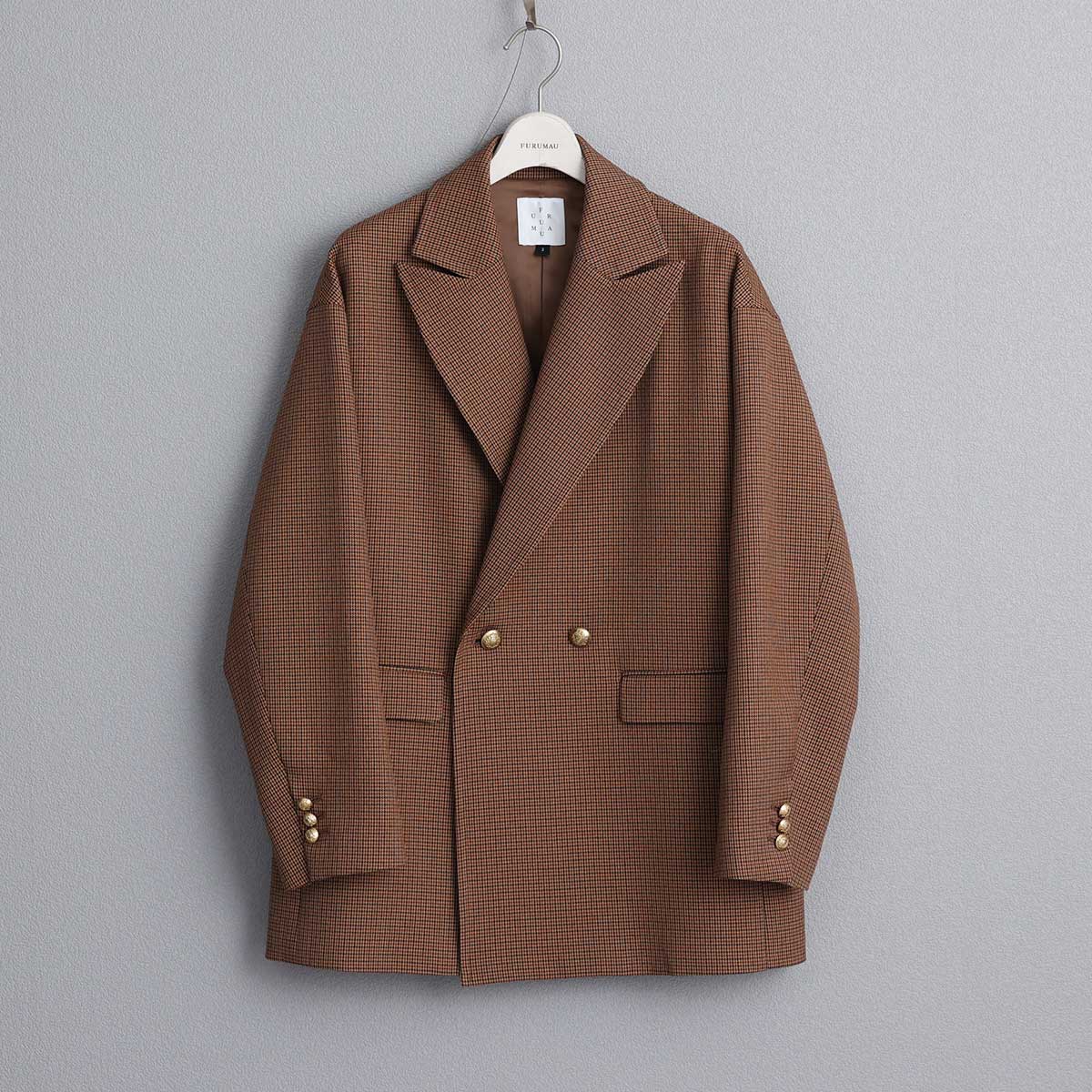 9月下旬~10月上旬お届け予定 F-JK-05 「Function worsted」Relax tailored jacket
