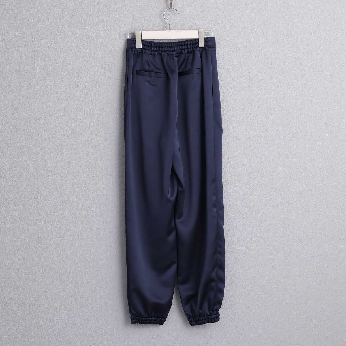 9月下旬~10月上旬お届け予定 F-PT-03「Vintage stretch satin」 Jogger pants
