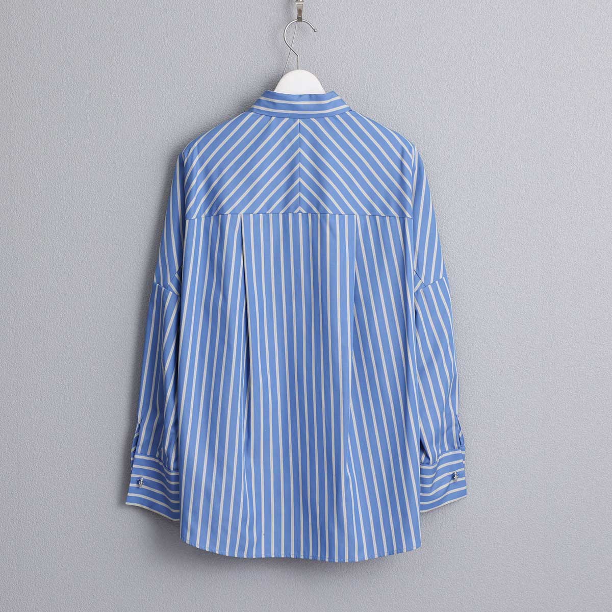 8月上旬~中旬お届け予定 F-SH-01「Multi stripe」Dolman sleeve shirts