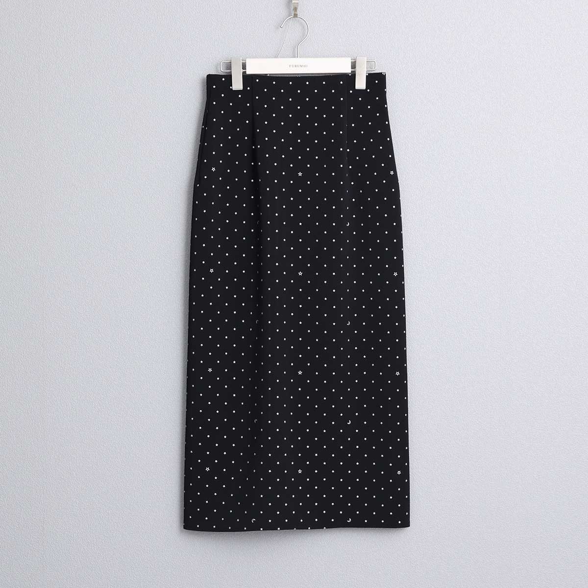 8月下旬~9月上旬お届け予定 F-SK-03「Stella dot knit」Straight skirt