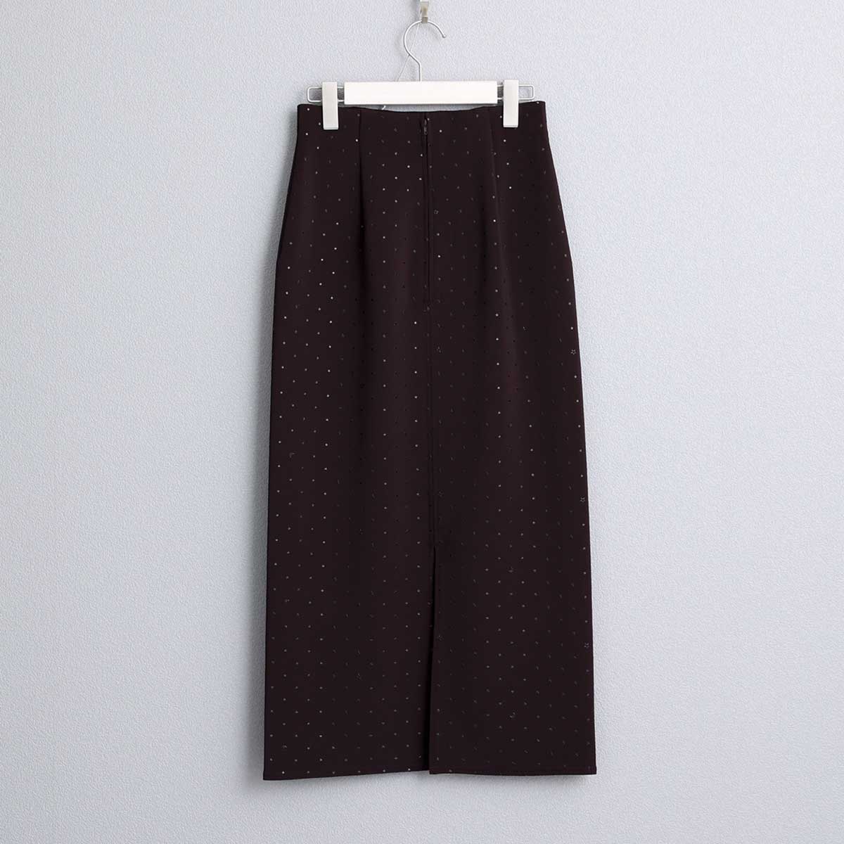 8月下旬~9月上旬お届け予定 F-SK-03「Stella dot knit」Straight skirt