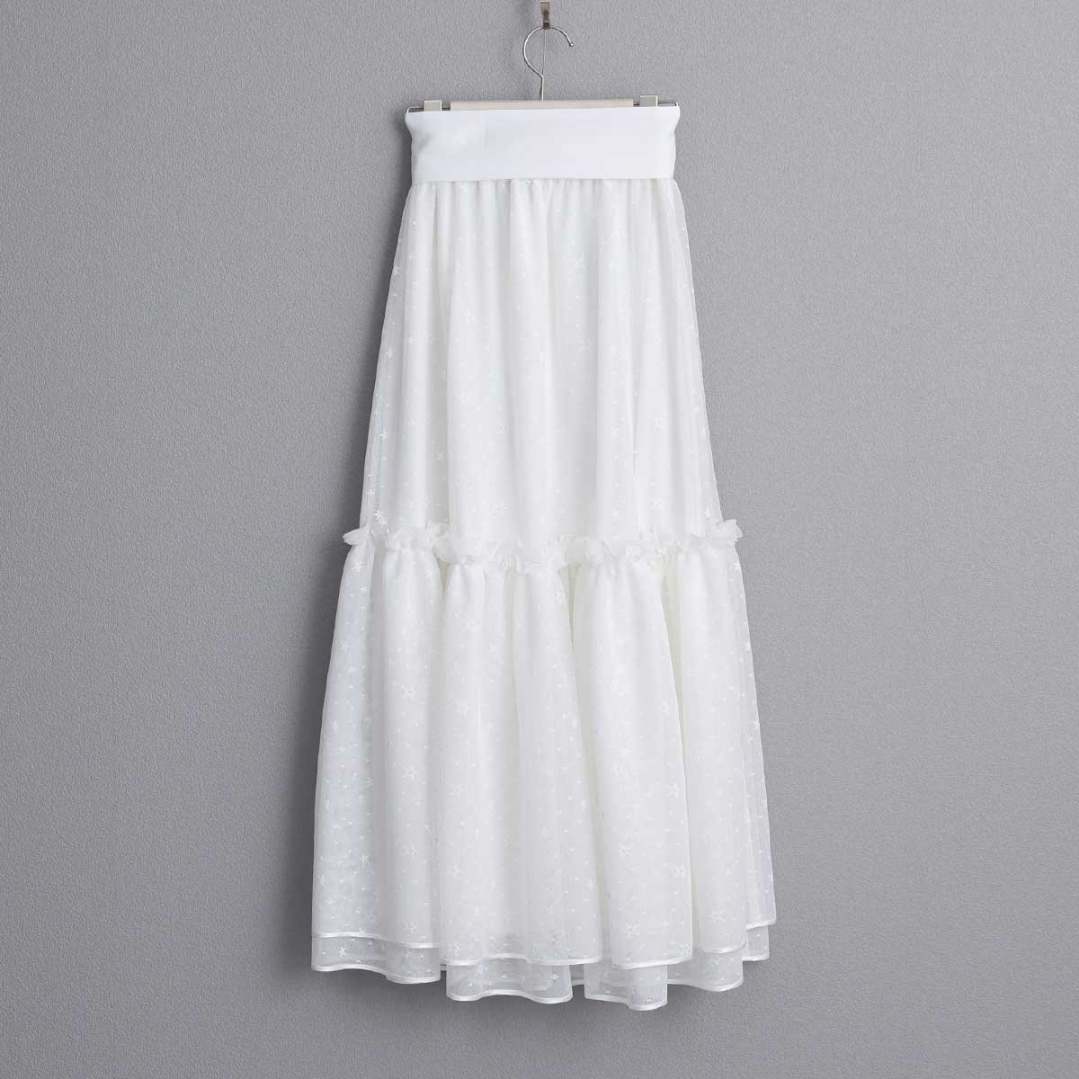 C-BL-83 Robin flower blouse WHITE
