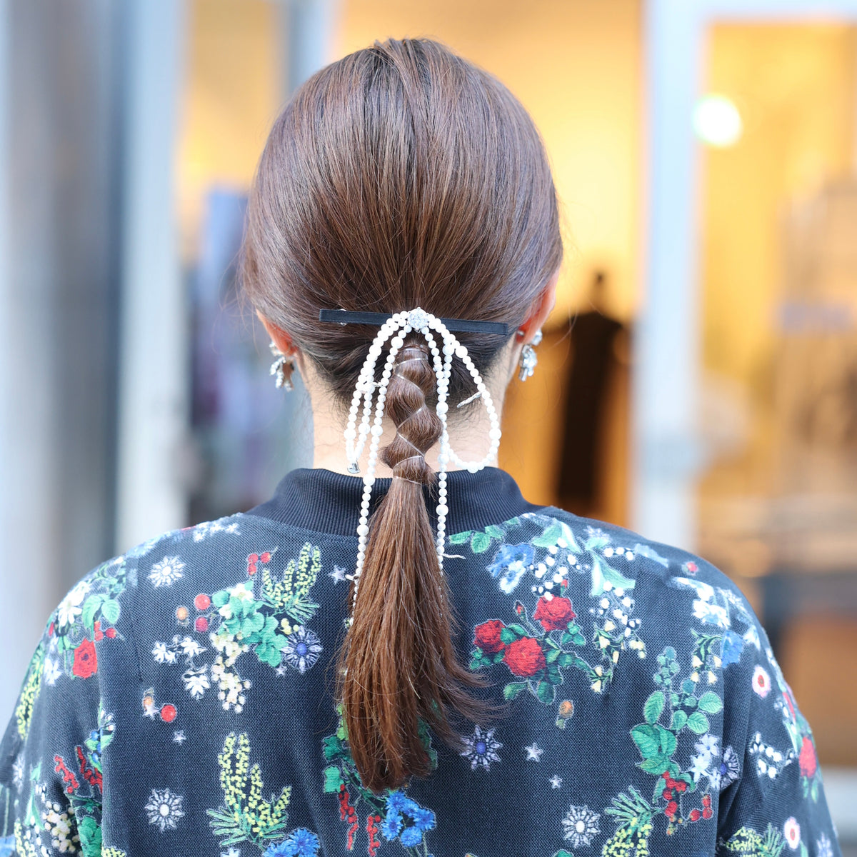 2027SS【1月末〜2月上旬お届け予定】F-AC-01 『Miki Aizawa×FURUMAU』Ribbon barrette 【全2色】