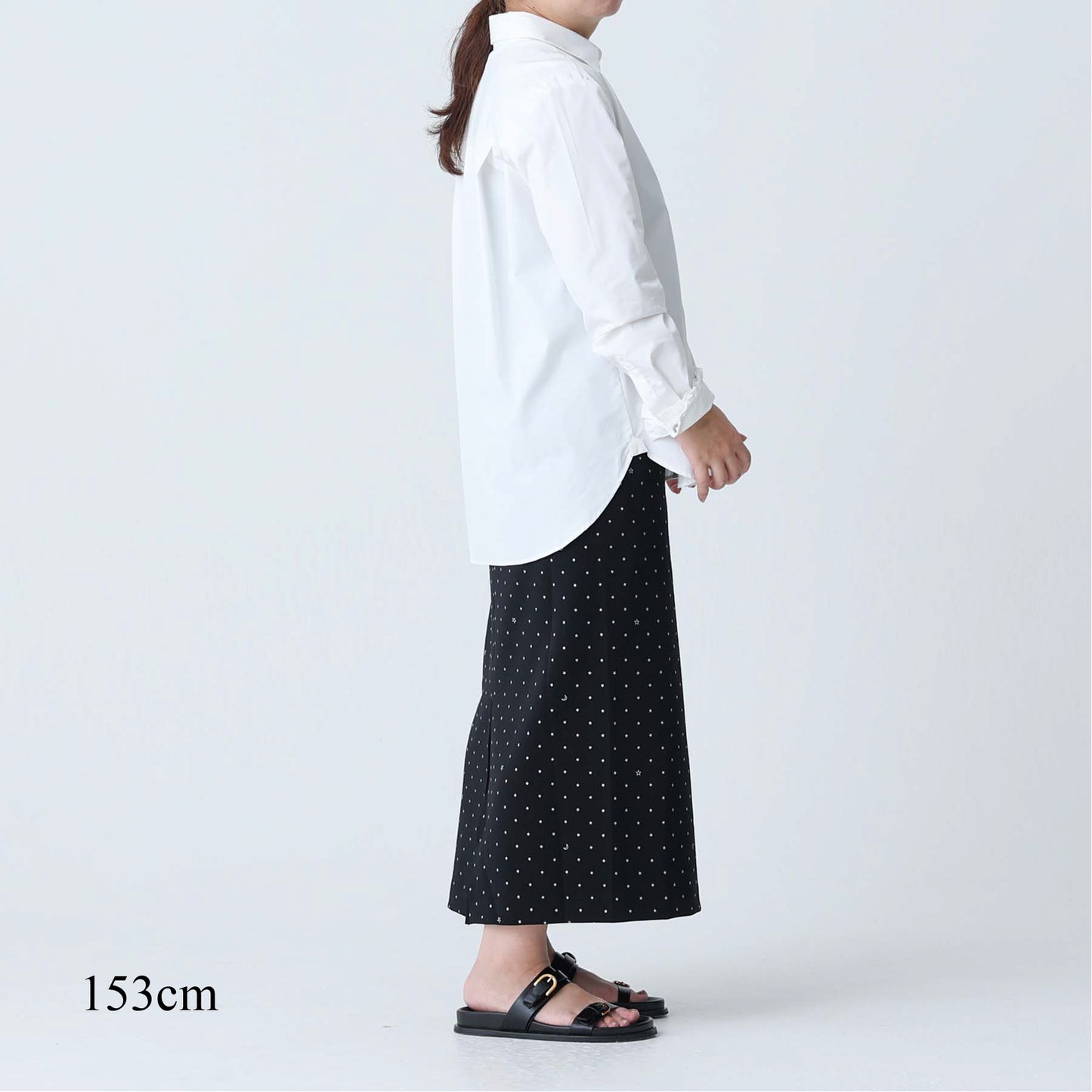 C-BL-83 Robin flower blouse WHITE