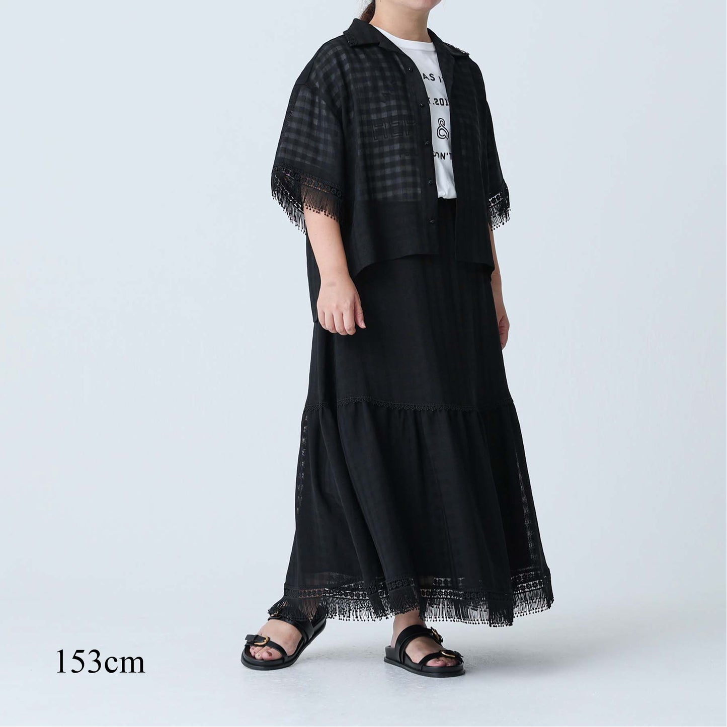 C-BL-83 Robin flower blouse WHITE