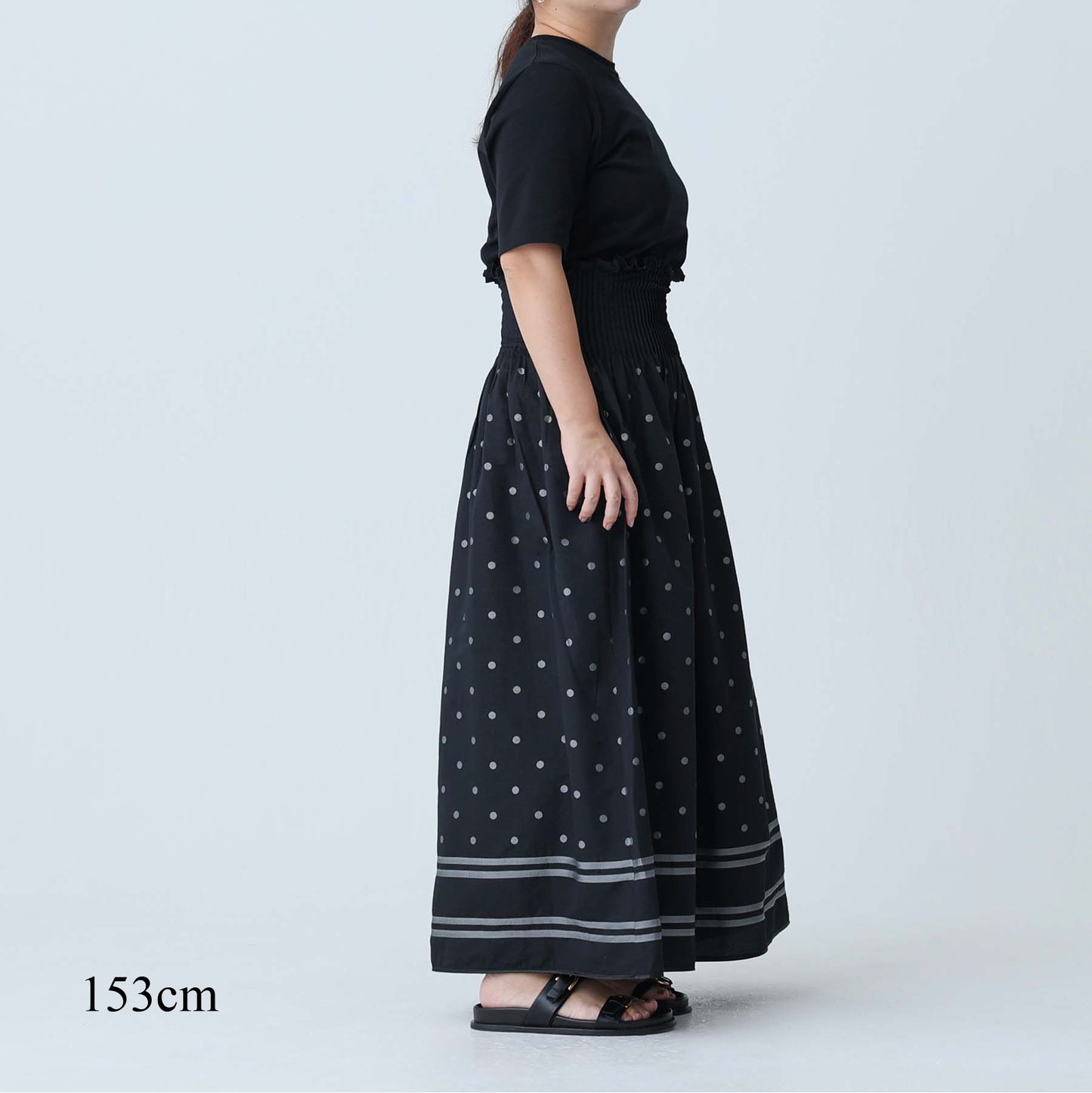 5月中旬 F-SK-11「Tuckloom」Long skirt【全2色】