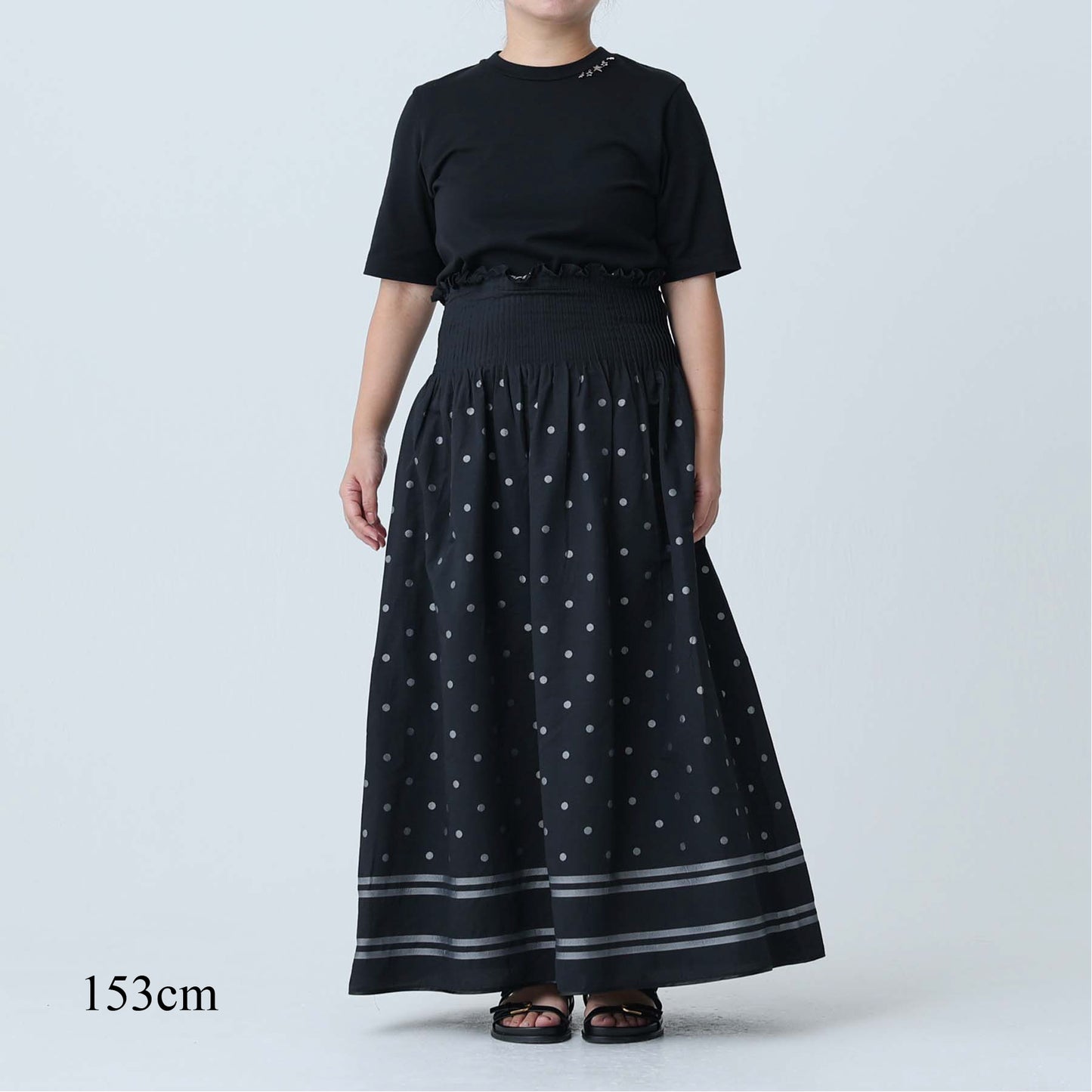 5月中旬 F-SK-11「Tuckloom」Long skirt【全2色】