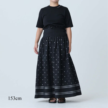 5月中旬 F-SK-11「Tuckloom」Long skirt【全2色】