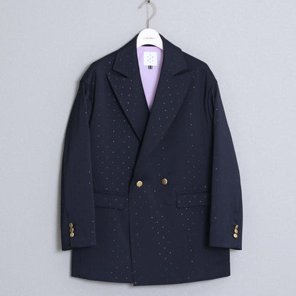 F-JK-09「Stella dot」Relax jacket NAVY×BLACK