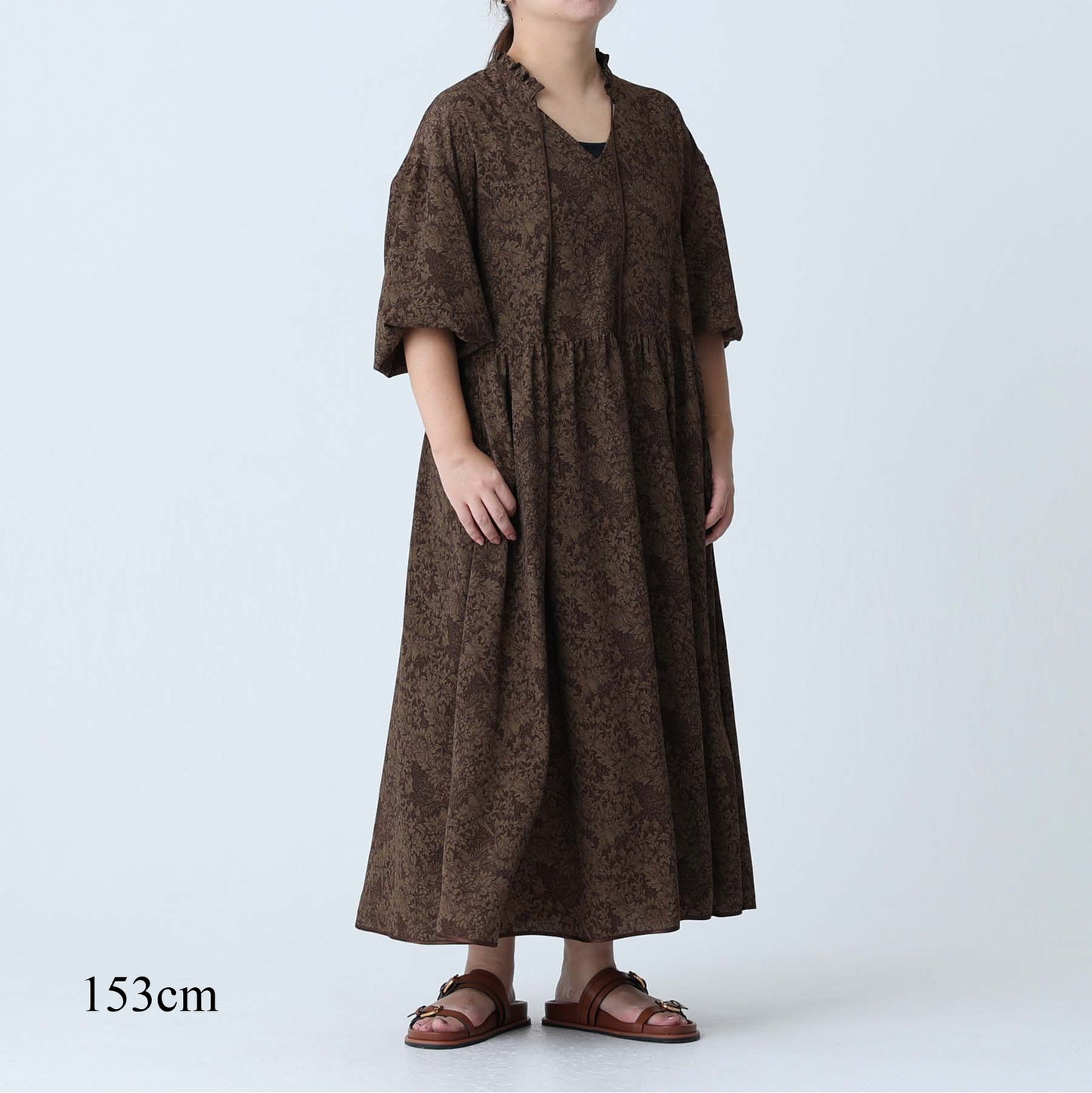 C-BL-83 Robin flower blouse WHITE