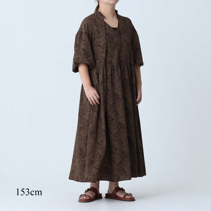 C-BL-83 Robin flower blouse WHITE