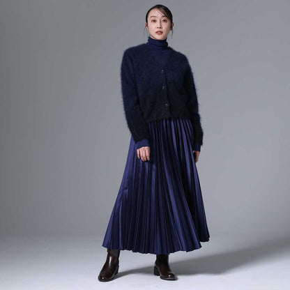 9月下旬~10月上旬お届け予定 F-KN-01「Pure cashmere knit」 V-neck cardigan